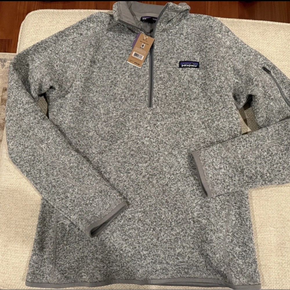 Patagonia Gray Quarter-Zip Pullover